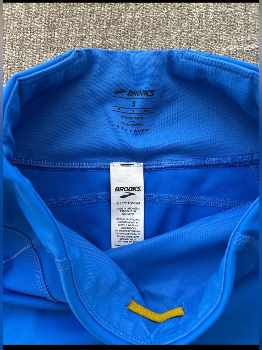 Brooks Women’s Method Running Shorts Tight - Picture 2 of 3